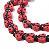 Handmade Polymer Clay Bead Strands CLAY-N011-43B-07-3