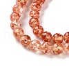 Resin Imitation Amber Beads Strands RESI-Z023-02A-3