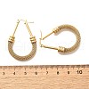 201 Stainless Steel Hoop Earrings EJEW-Q026-15G-A-4