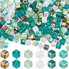 SUNNYCLUE 300Pcs 6 Colors Electroplate Glass Beads EGLA-SC0001-36A-1