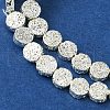 Electroplated Natural Lava Rock Beads Strands G-I360-M01-04-2