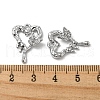 Brass Micro Pave Cubic Zirconia Pendants KK-H460-43P-3