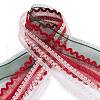 9 Yards 3 Styles Christmas Theme Polyester & Polycotton Ribbons Sets SRIB-A015-01A-02-2