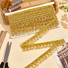Polyester Fringe Ribbons OCOR-WH0091-70-5