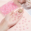 SUNNYCLUE 300Pcs Eco-Friendly Transparent Acrylic Beads OACR-SC0001-68A-3