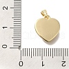 Natural Carnelian(Dyed & Heated) Heart Charms KK-K388-02G-3
