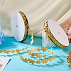 20 Yards Malan Flower and Butterfly Polyester Lace Trim OCOR-TAC0016-18G-6