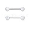 Acrylic Round Nipple Rings WG88A97-08-1