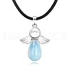 Angel Opalite Pendant Necklaces OH8264-10-1