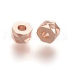 Environment Brass Beads KK-F780-07RG-RS-1