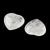 Mother's Day Gifts Heart Natural Quartz Crystal Palm Stones G-C134-06A-16-2