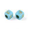 Plating Acrylic Beads OACR-N140-01F-F-2
