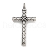 304 Stainless Steel Big Pendants STAS-D110-04AS-1