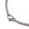 201 Stainless Steel Pendant Necklaces NJEW-K260-02P-3