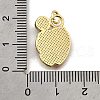 Brass Enamel Pendants KK-Z104-06G-05-3
