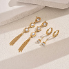 Fashionable Stainless Steel Earring Sets VM9083-6-1