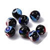 Handmade Millefiori Lampwork Beads LAMP-R003-02B-01-1