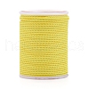 Round Waxed Polyester Cord YC-G006-01-1.0mm-04-1