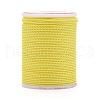 Round Waxed Polyester Cord YC-G006-01-1.0mm-04-1