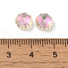 Electroplate Transparent Glass Beads EGLA-P061-06A-AB07-3