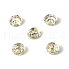 Glass Rhinestone Cabochons GLAA-A018-4mm-001GY-1