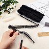 Pleated Chinlon Elastic Fibre Cord OCOR-WH0074-62-3