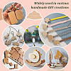 Olycraft 1 Set Unfinished Wooden Chips WOOD-OC0003-98C-6