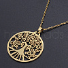 201 Stainless Steel Pendants Necklaces NJEW-S105-JN700-45-2-1
