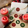 CRASPIRE Christmas Theme 6Pcs  Brass Wax Seal Stamp Head AJEW-CP0001-87C-3