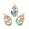 Alloy Enamel Pendants ENAM-K076-08G-1