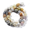 Natural White African Opal Beads Strands G-C038-02S-3
