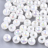 Plastic Beads OACR-S027-4mm-01-1