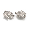 Tarnish Resistant 201 Stainless Steel Elephant Charms X-STAS-Q192-15-2