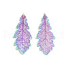 304 Stainless Steel Big Pendants STAS-N102-04M-2