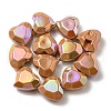 UV Plating Rainbow Iridescent Acrylic Beads OACR-P010-03B-1