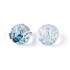 Baking Painted Transparent Glass Beads GLAA-N011-10mm-03-2