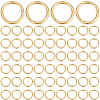 Beebeecraft 300Pcs 304 Stainless Steel Open Jump Rings STAS-BBC0004-54-1