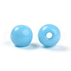 Opaque Solid Color Glass Beads GLAA-N007-4mm-A02-2