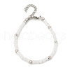 304 Stainless Steel Beaded Bracelets for Women BJEW-M056-08P-03-2