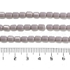 Opaque Glass Beads Strands GLAA-G112-04H-4