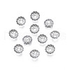 Non-Tarnish 304 Stainless Steel Bead Caps STAS-S057-50A-P-1