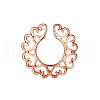 Alloy Heart Clip On Nipple Rings WG2A9F6-03-1