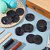 Olycraft 30Pcs Wood Buttons BUTT-OC0001-50B-5