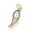 Golden Plated Brass Pendants KK-L190-007B-1
