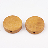 Natural Pear Wood Beads X-WOOD-T009-1.5cm-05-2