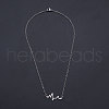 Non-Tarnish 201 Stainless Steel Pendant Necklaces NJEW-S105-JN524-1-2