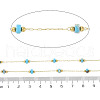 Ion Plating(IP) 304 Stainless Steel Chains AJEW-Q150-05G-01-2