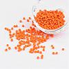 8/0 Opaque Colours Round Glass Seed Beads X-SEED-A010-3mm-50-1