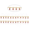 Brass Handmade Beaded Chain CHC-G011-07G-10-1