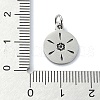 Non-Tarnish 304 Stainless Steel Charms STAS-C097-46P-03-3
